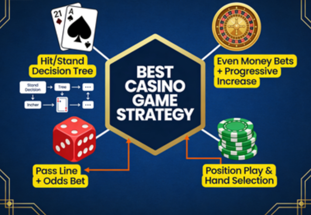 best casino game strategy